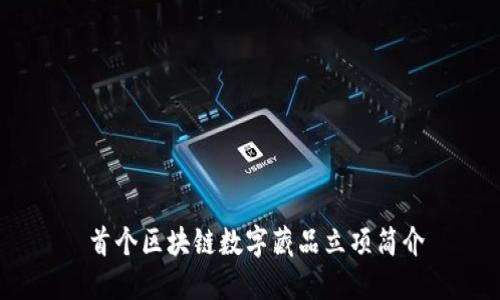  首个区块链数字藏品立项简介